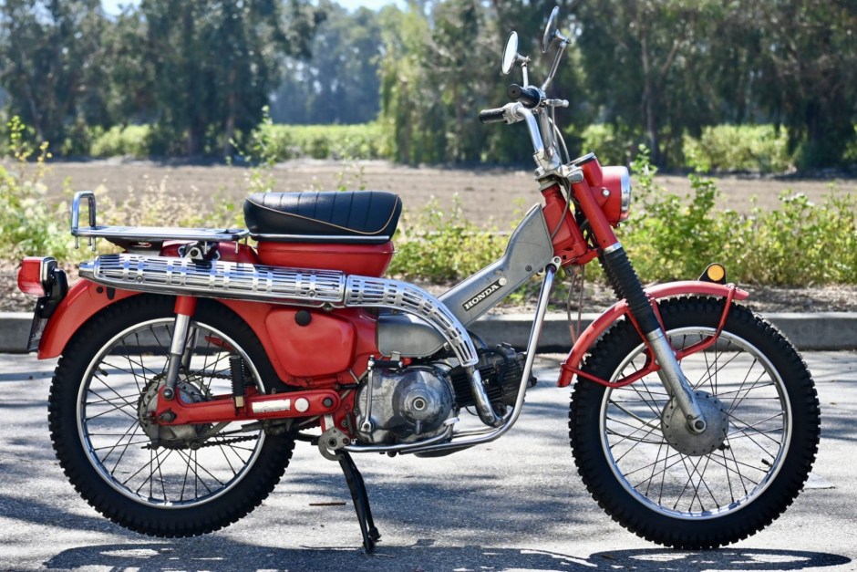 1969 Honda CT90 sold at auction for $1,713