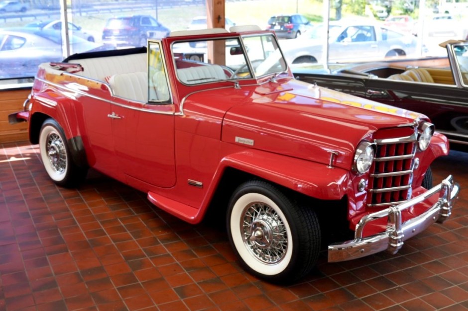 1950 Willys Jeepster sold at auction for $26,625