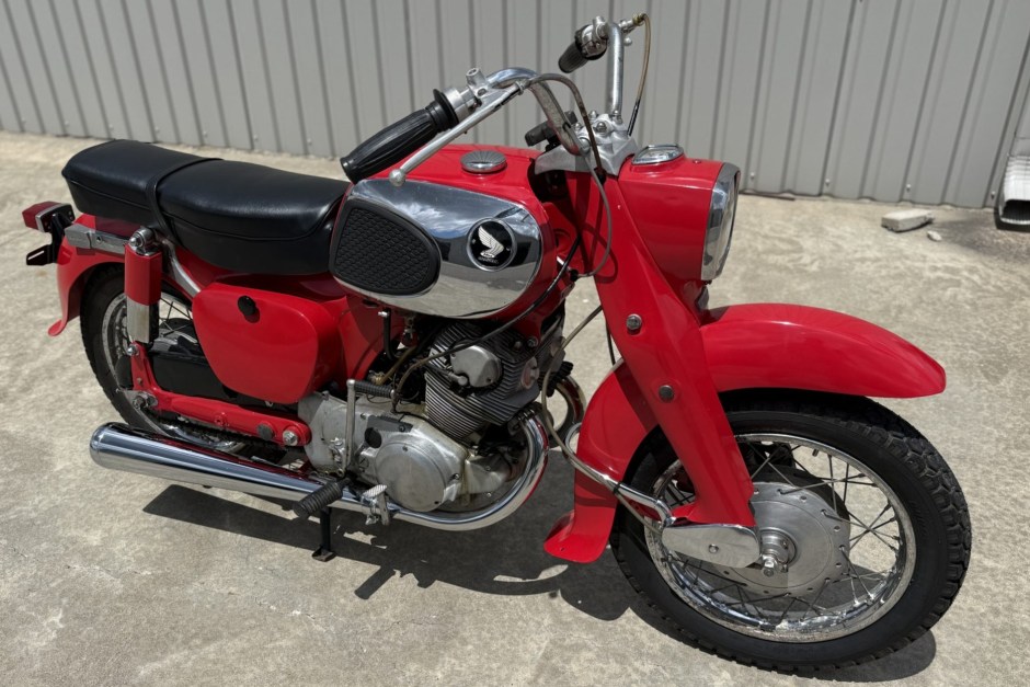 1965 Honda Dream, CB77 Super Hawk, & CL77 Scrambler sold at auction for $2,500