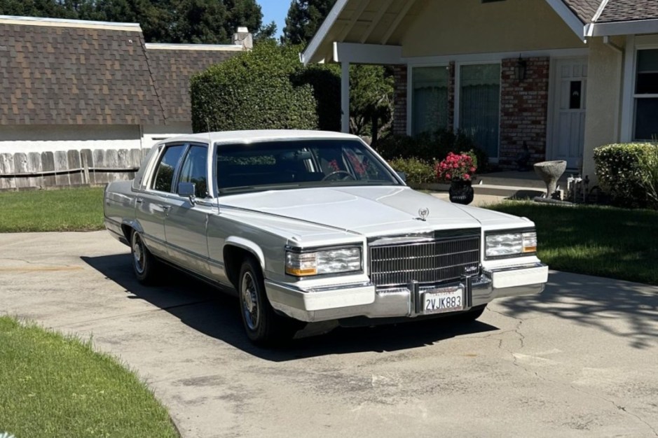1991 Cadillac Brougham sold at auction for $12,750