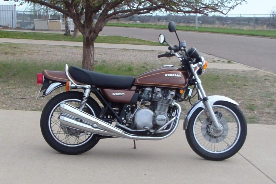 1976 Kawasaki KZ sold at auction for $3,500