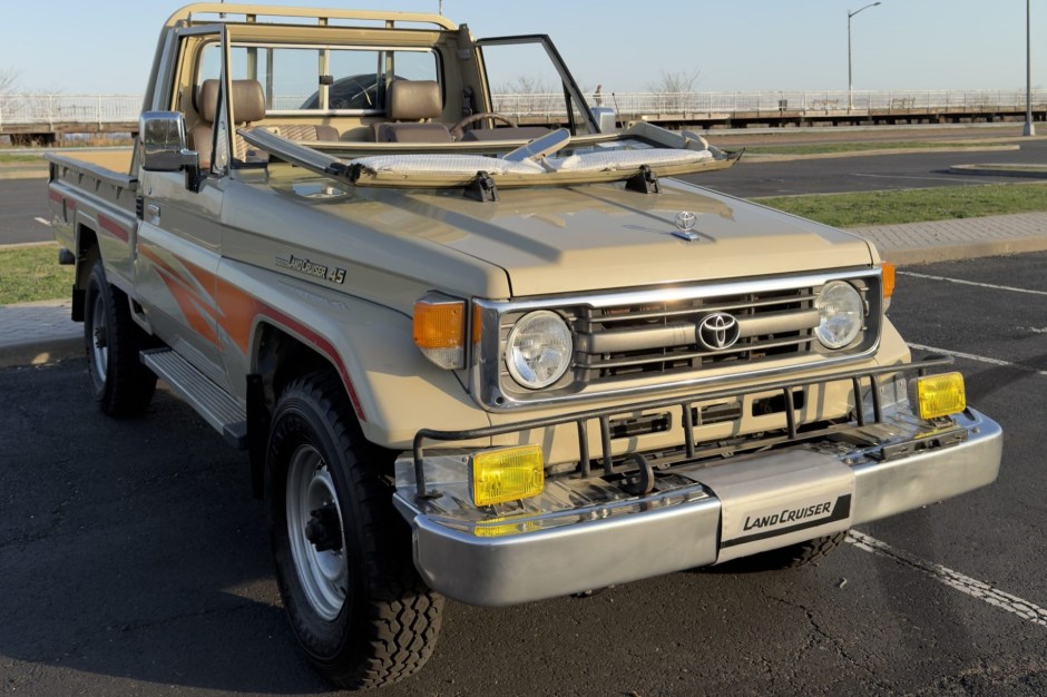 1996 Toyota Land Cruiser 70 Series sold at auction for $50,000