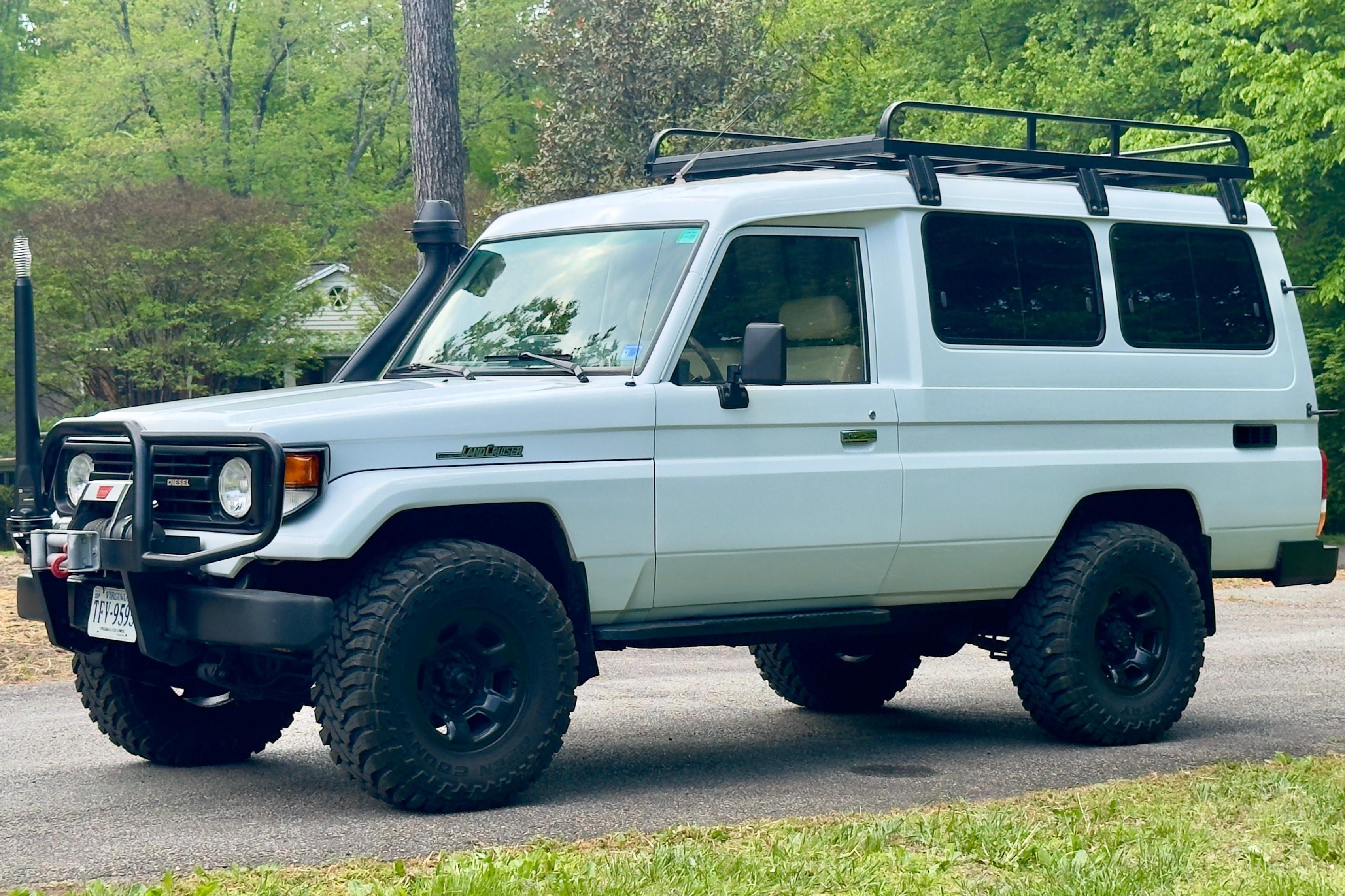 1999 Toyota Land Cruiser 70 Series sold at auction for $31,000
