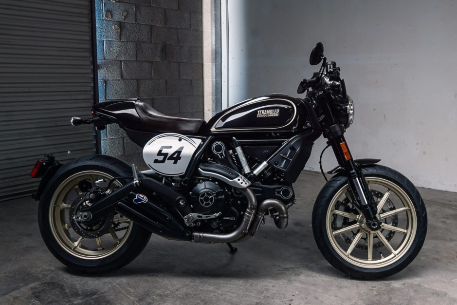2018 Ducati Scrambler sold at auction for $5,200