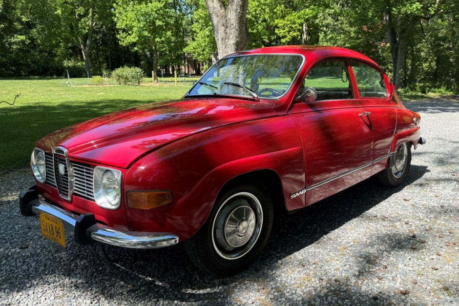 1973 Saab 96 sold at auction for $6,000