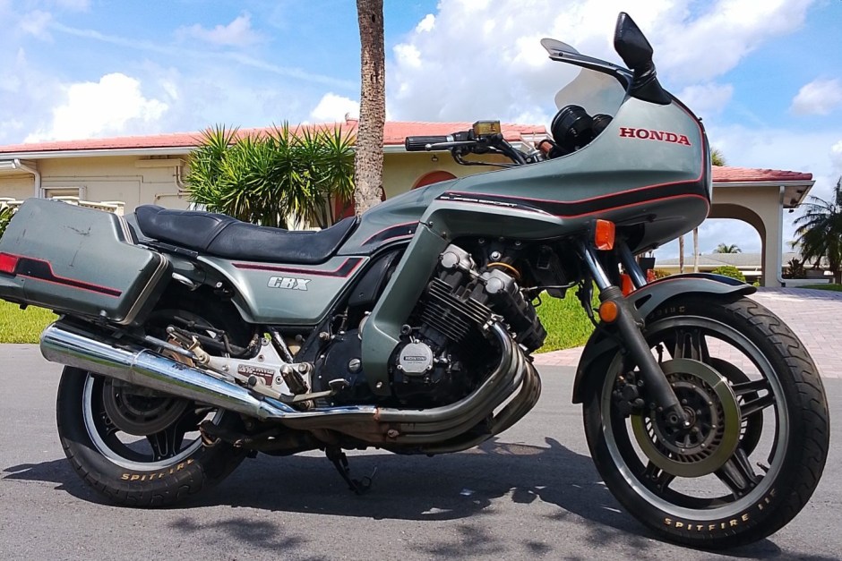 1981 Honda CBX sold at auction for $6,800