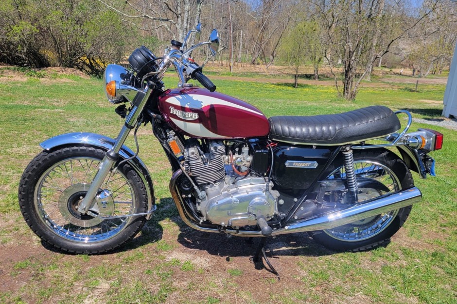 1975 Triumph Trident sold at auction for $16,000