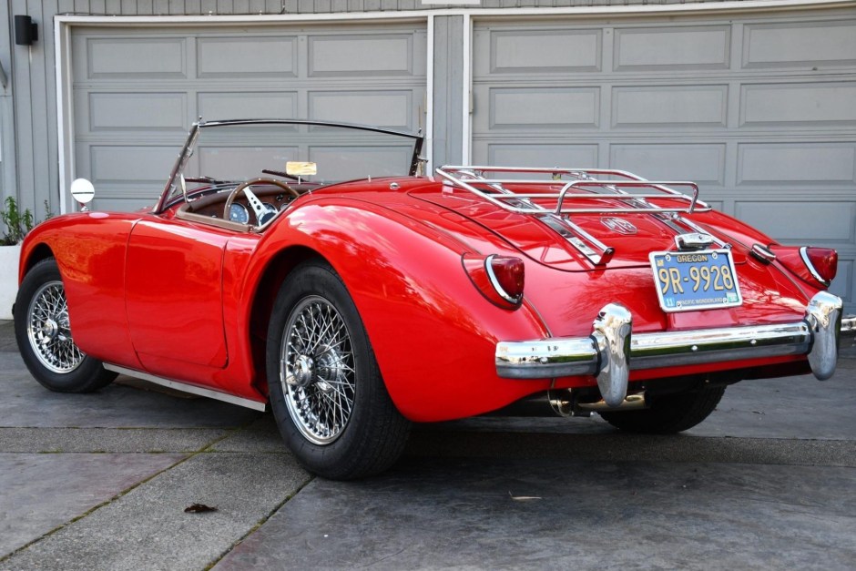 1957 MG A sold at auction for $18,500