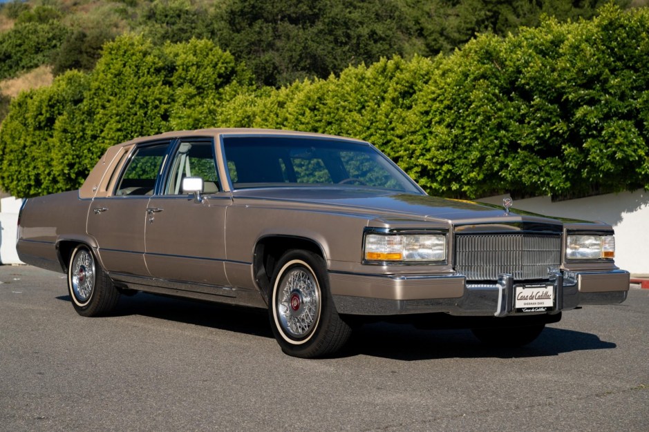 1990 Cadillac Brougham sold at auction for $22,100