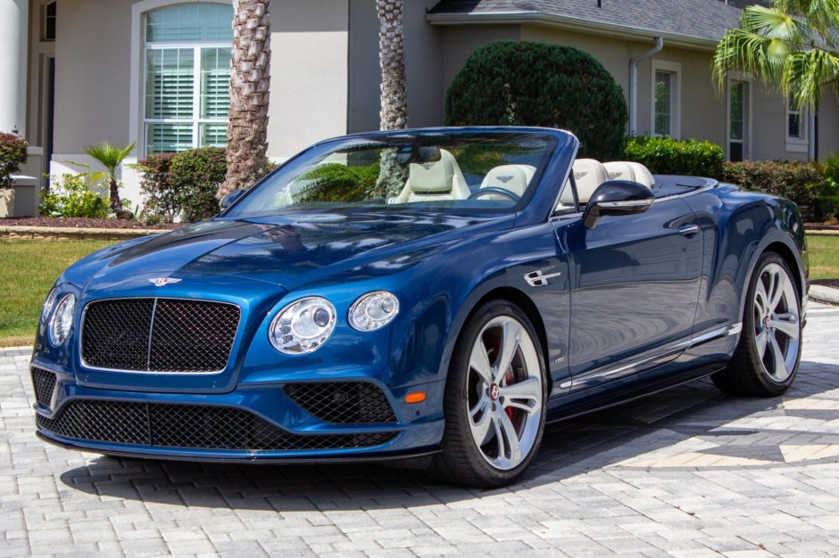 2016 Bentley Continental GTC sold at auction for $119,000