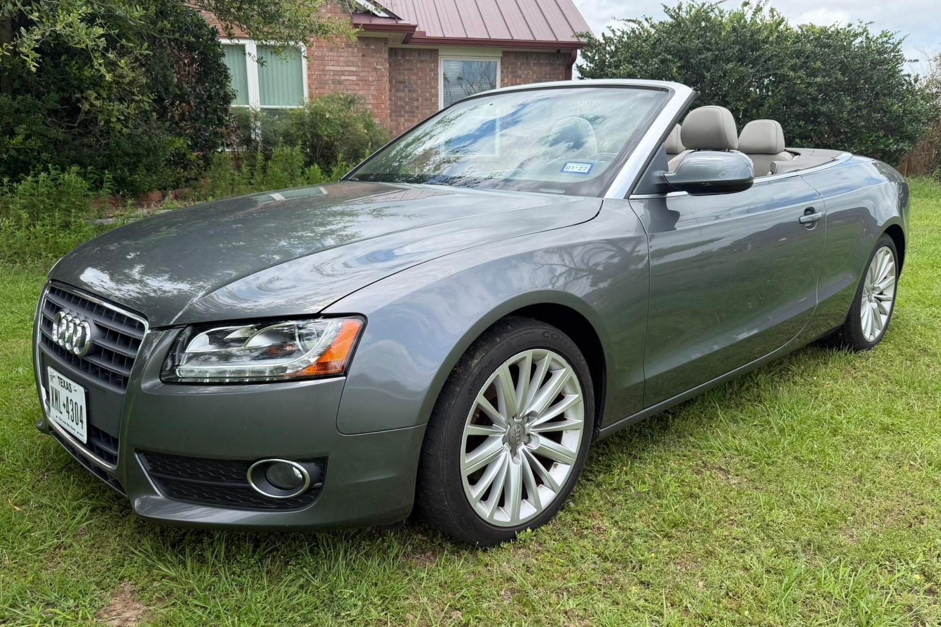 2012 Audi A5 sold at auction for $5,300