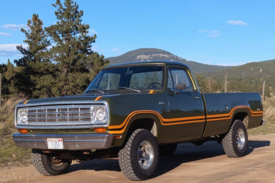 1974 Dodge Power Wagon sold at auction for $18,500