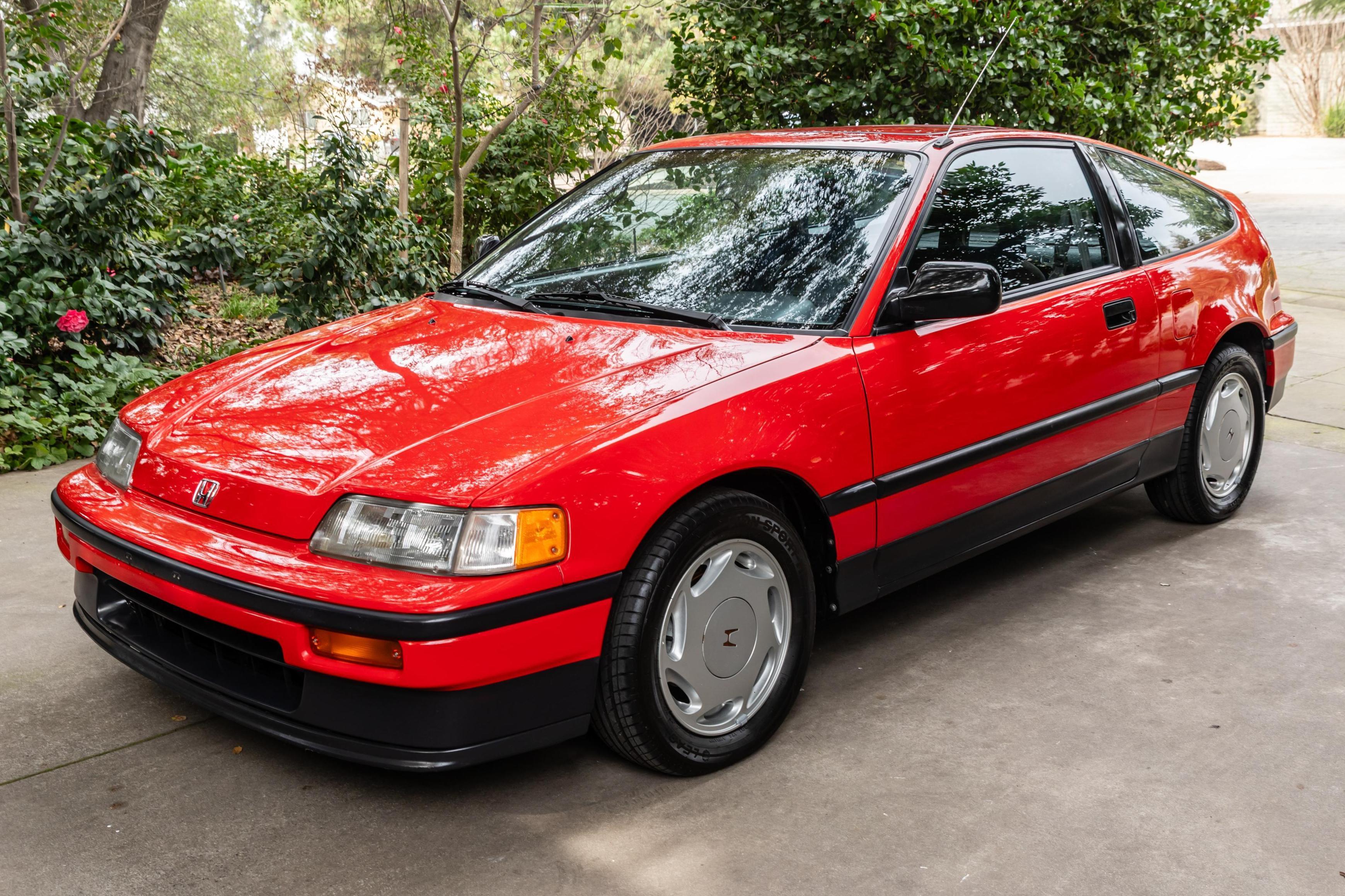 1989 Honda CRX sold at auction for $18,750
