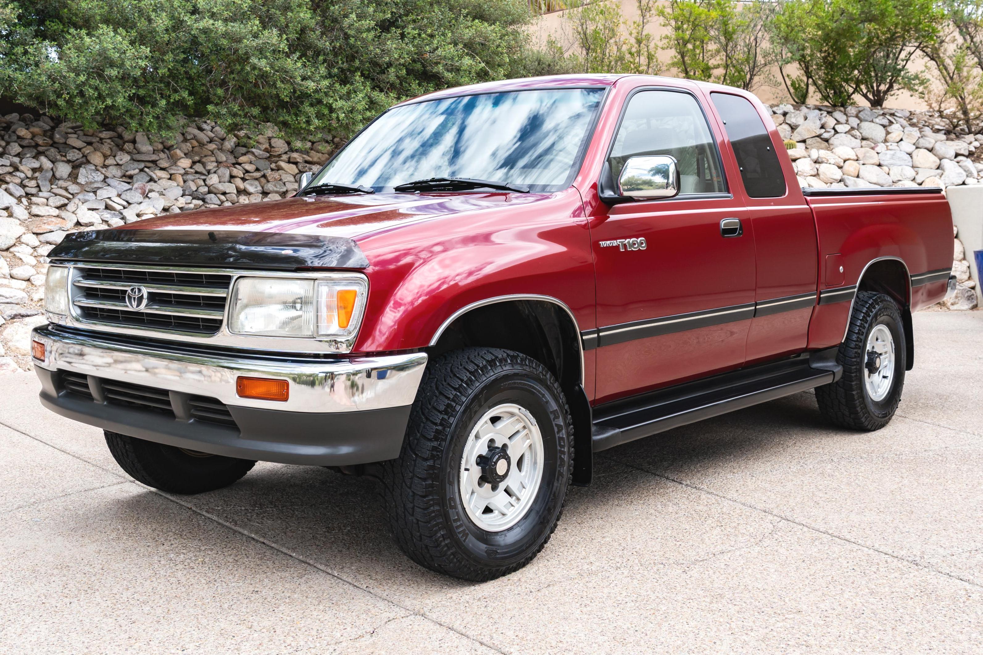 1996 Toyota T100 sold at auction for $14,500