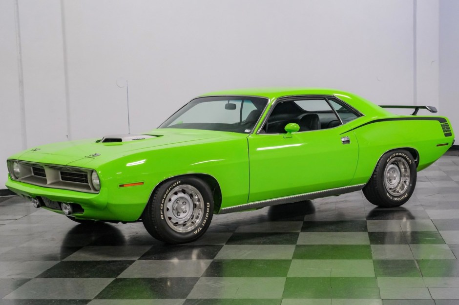 1970 Plymouth Barracuda sold at auction for $93,500