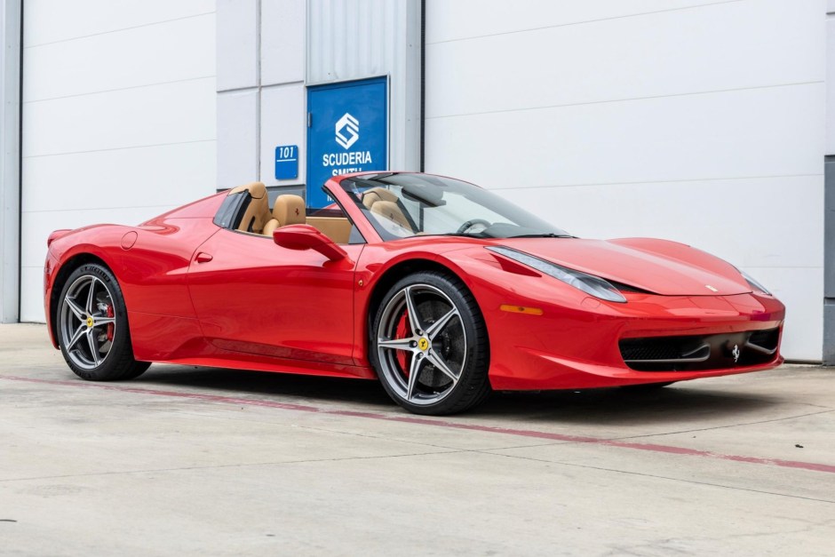 2013 Ferrari 458 sold at auction for $353,000