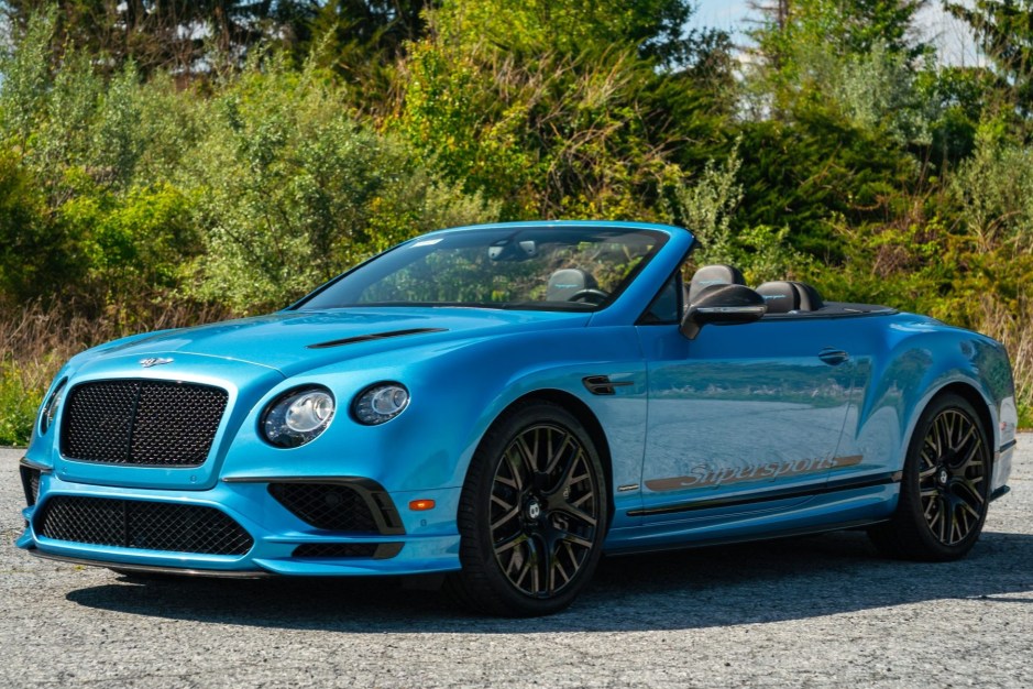 2018 Bentley Continental GTC sold at auction for $127,500