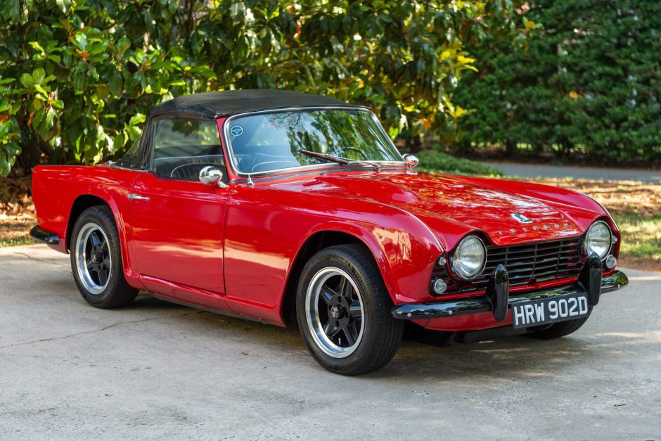 1963 Triumph TR4 sold at auction for $16,750