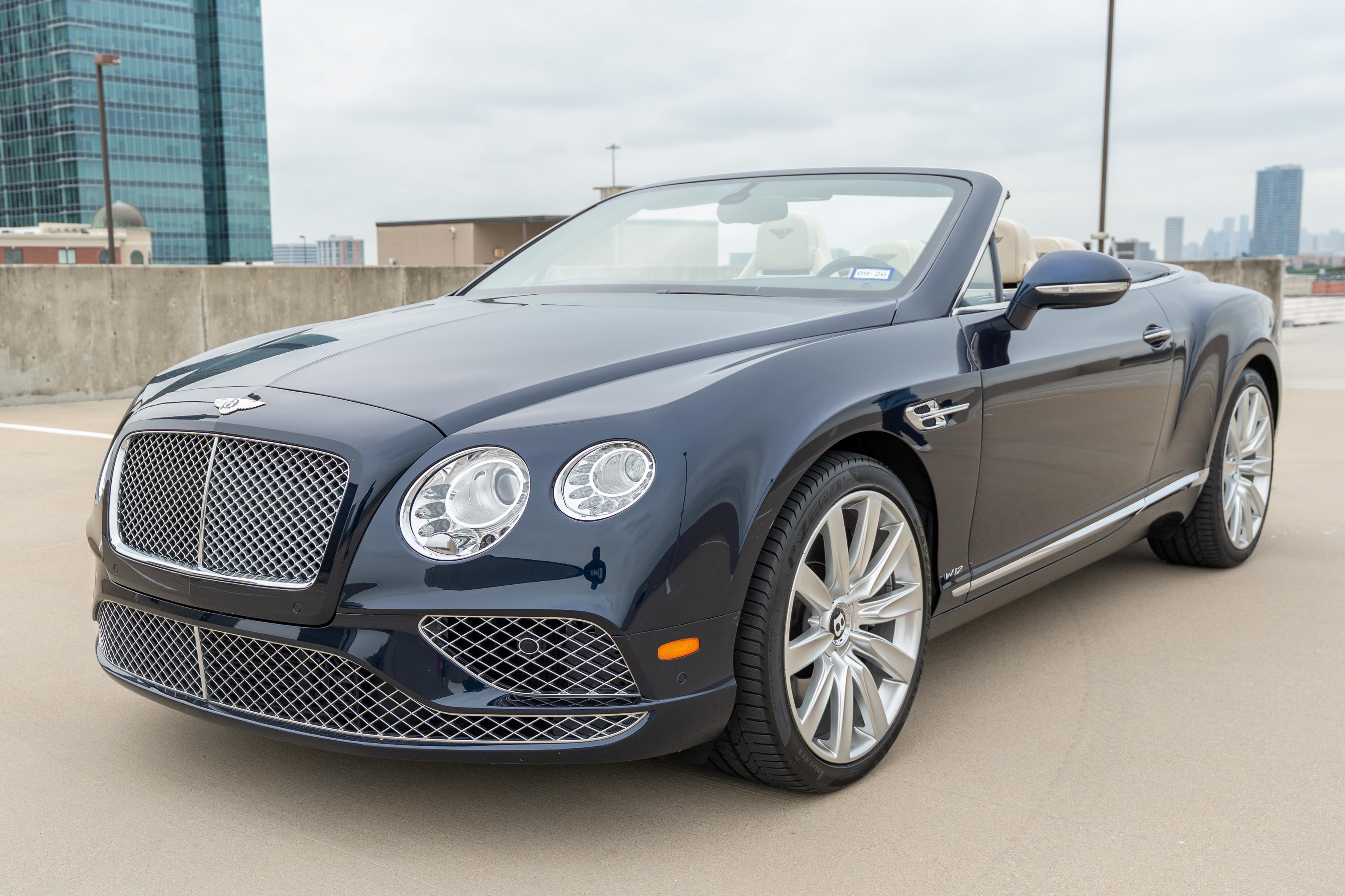 2016 Bentley Continental sold at auction for $76,000