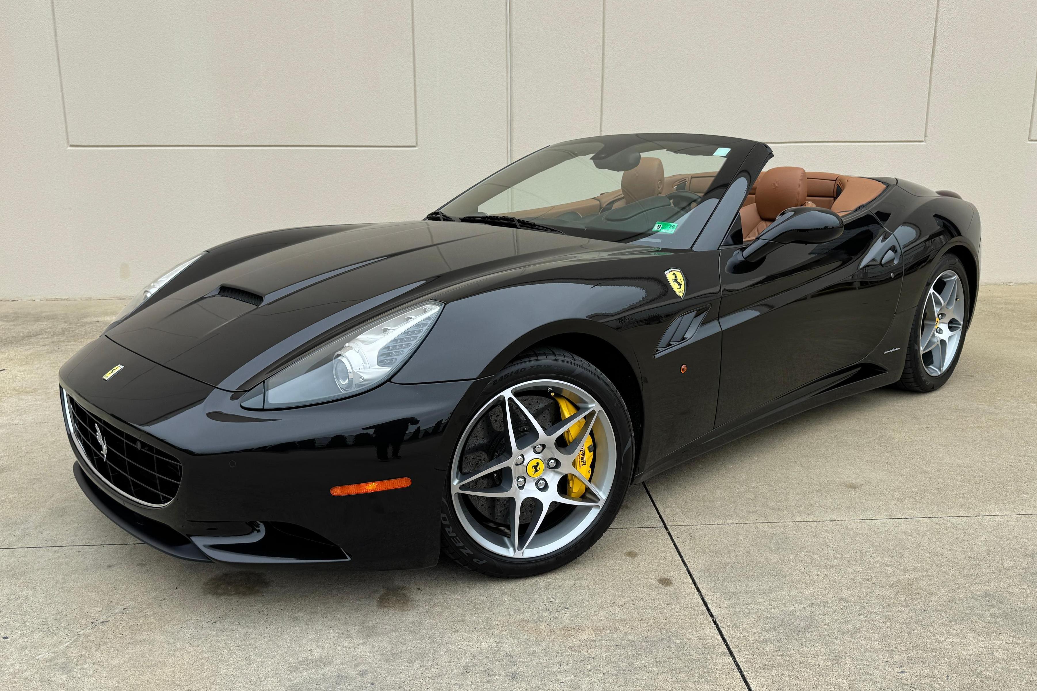 2010 Ferrari California sold at auction for $80,000