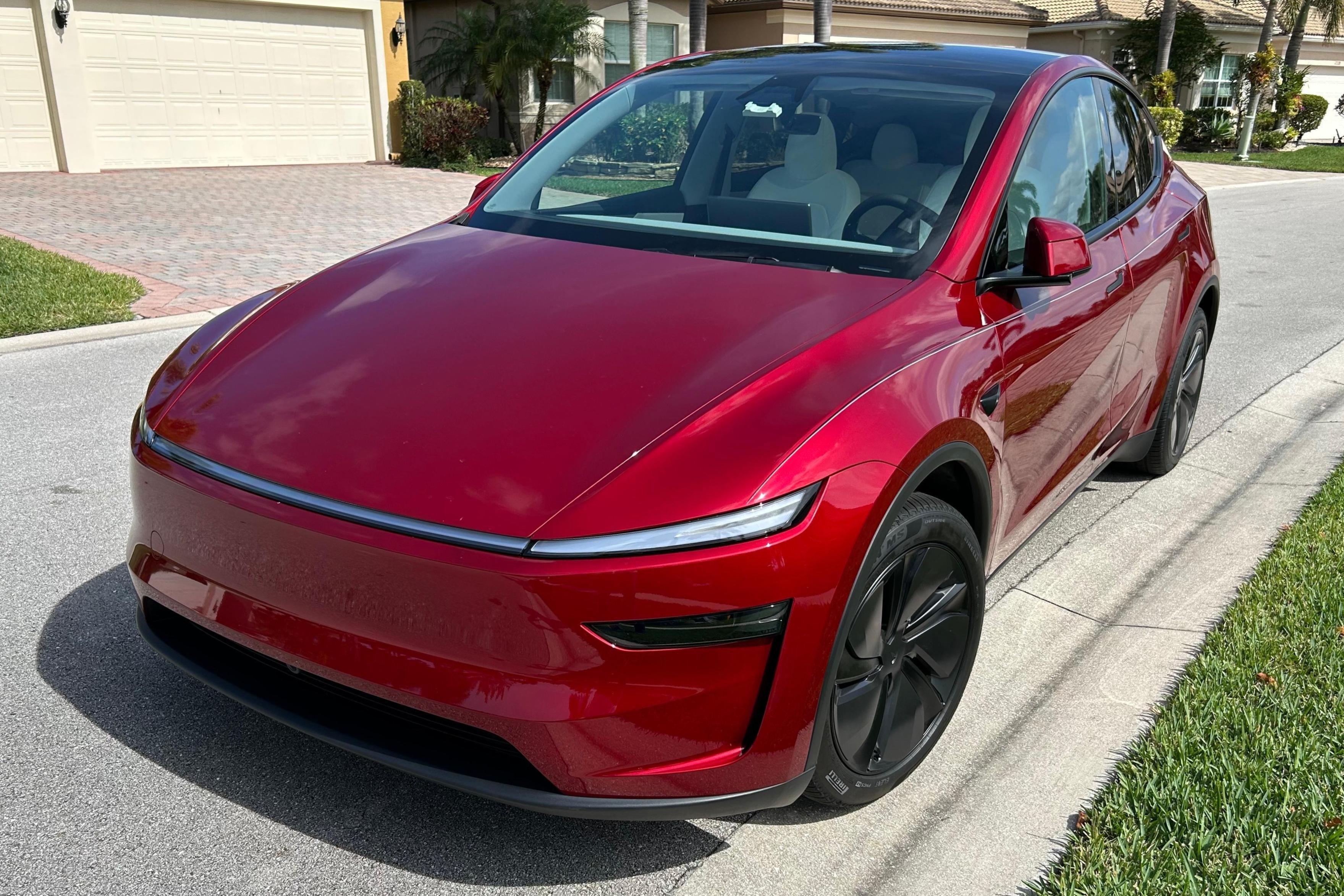 2026 Tesla Model Y sold at auction for $39,500