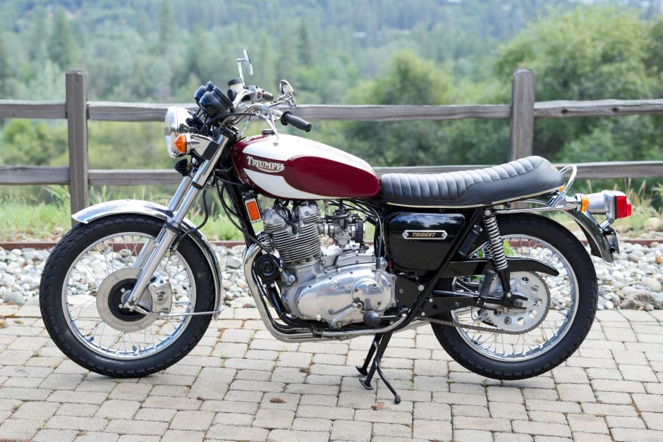 1975 Triumph Trident sold at auction for $8,500