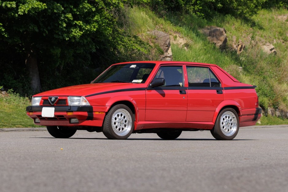 1988 Alfa Romeo Milano sold at auction for $14,850
