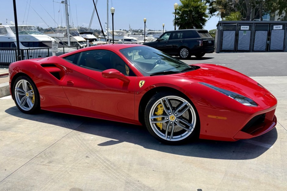2016 Ferrari 488 sold at auction for $257,000