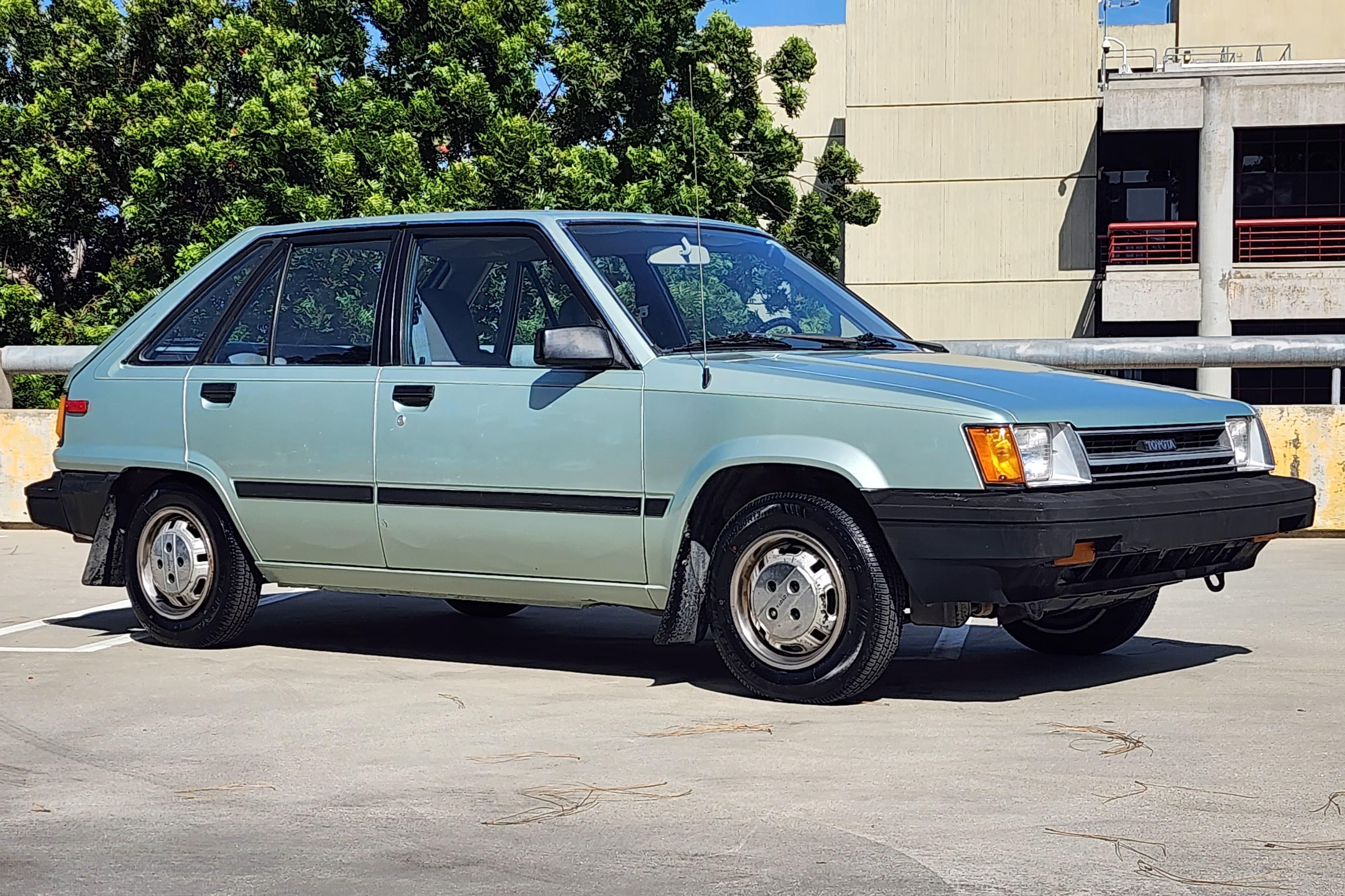 1985 Toyota Tercel sold at auction for $3,100