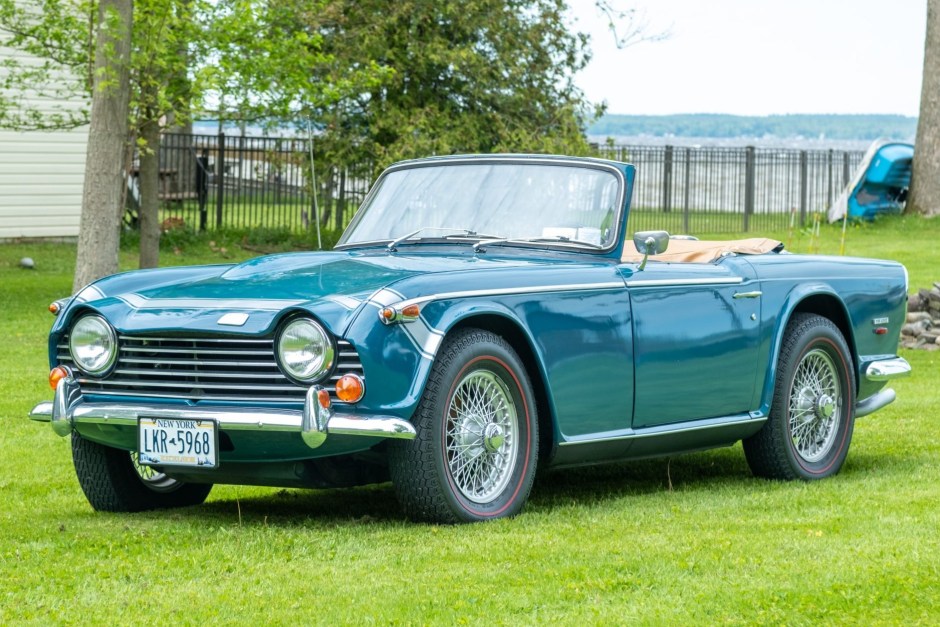 1968 Triumph TR5 sold at auction for $30,000