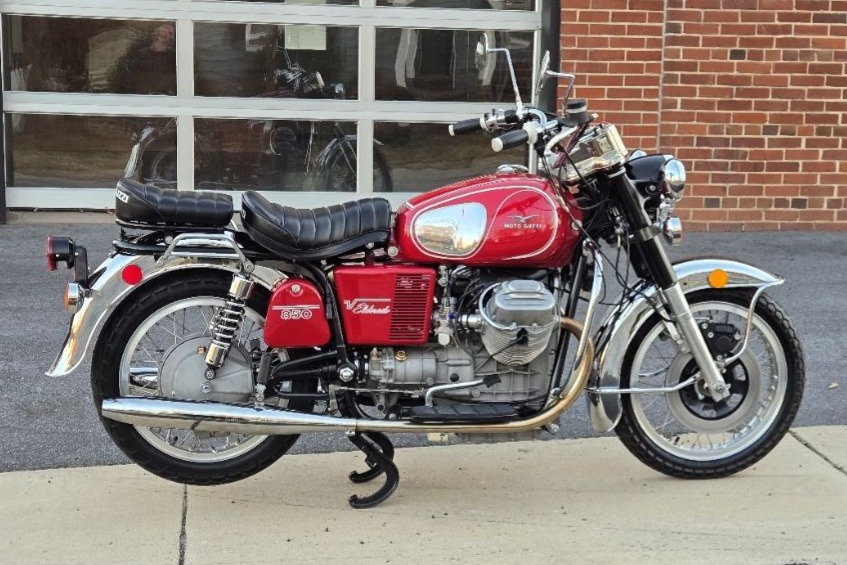 1974 Moto Guzzi Eldorado sold at auction for $9,190