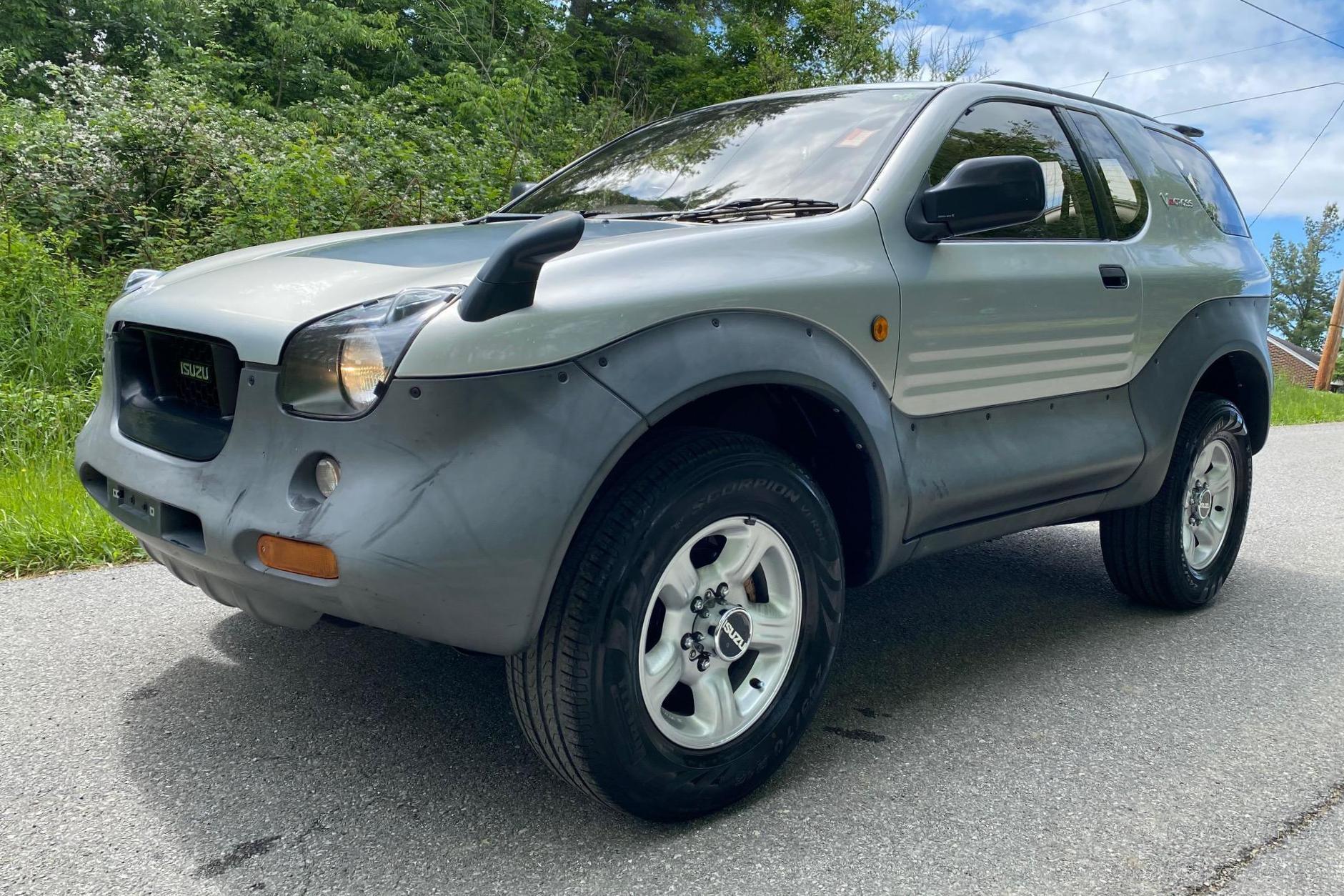1997 Isuzu VehiCROSS sold at auction for $9,696