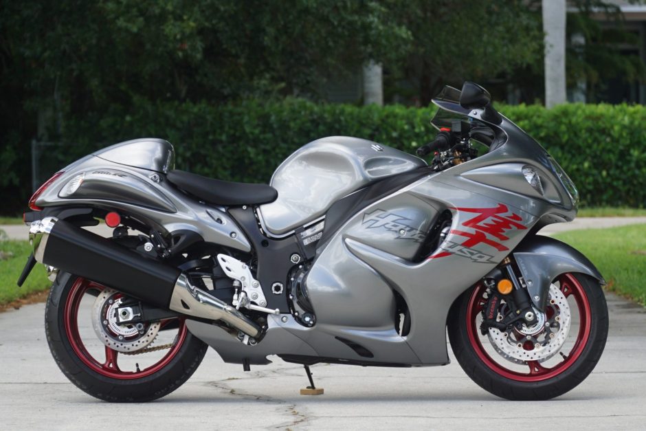 2019 Suzuki Hayabusa sold at auction for $10,666