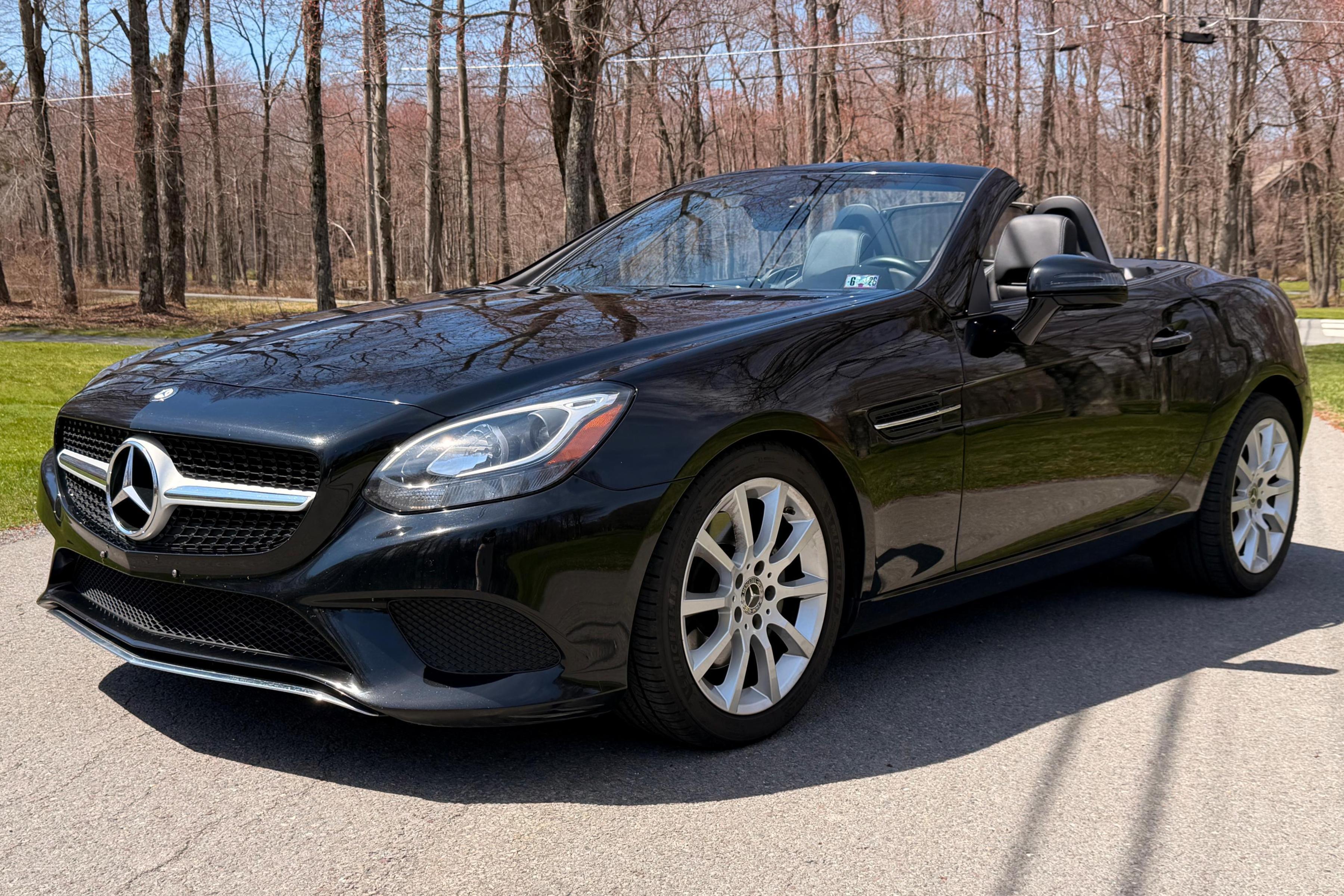 2017 Mercedes-Benz SLC sold at auction for $14,526
