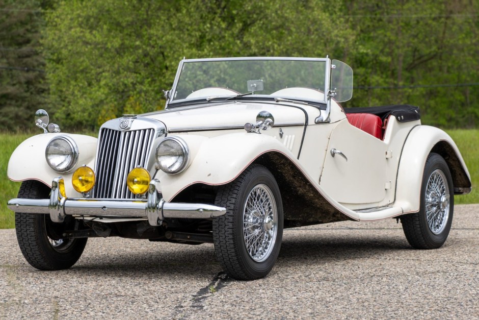 1954 MG TF sold at auction for $7,200