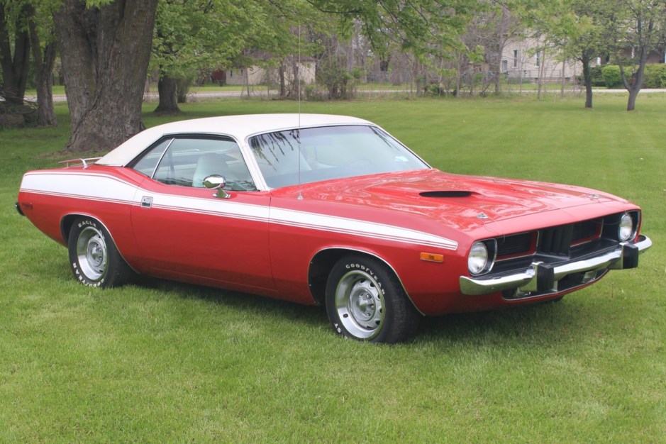 1974 Plymouth Barracuda sold at auction for $26,000