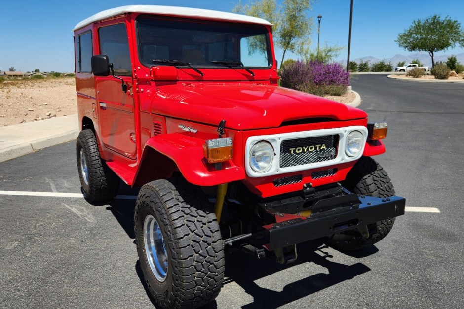 1982 Toyota Land Cruiser 40 Series sold at auction for $35,000