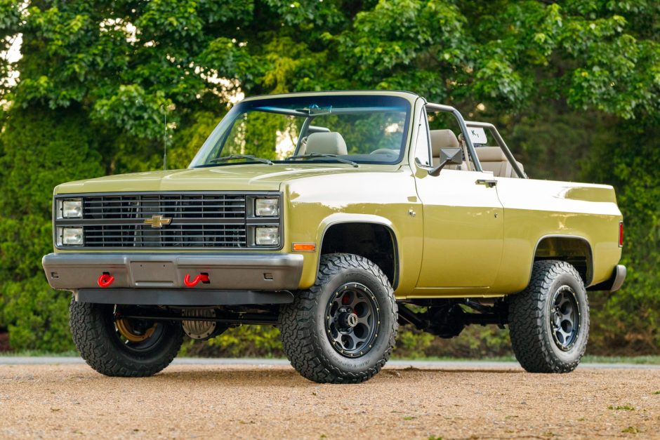 1984 Chevrolet Blazer sold at auction for $66,000