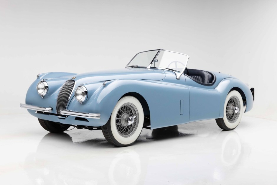 1954 Jaguar XK120 sold at auction for $87,000