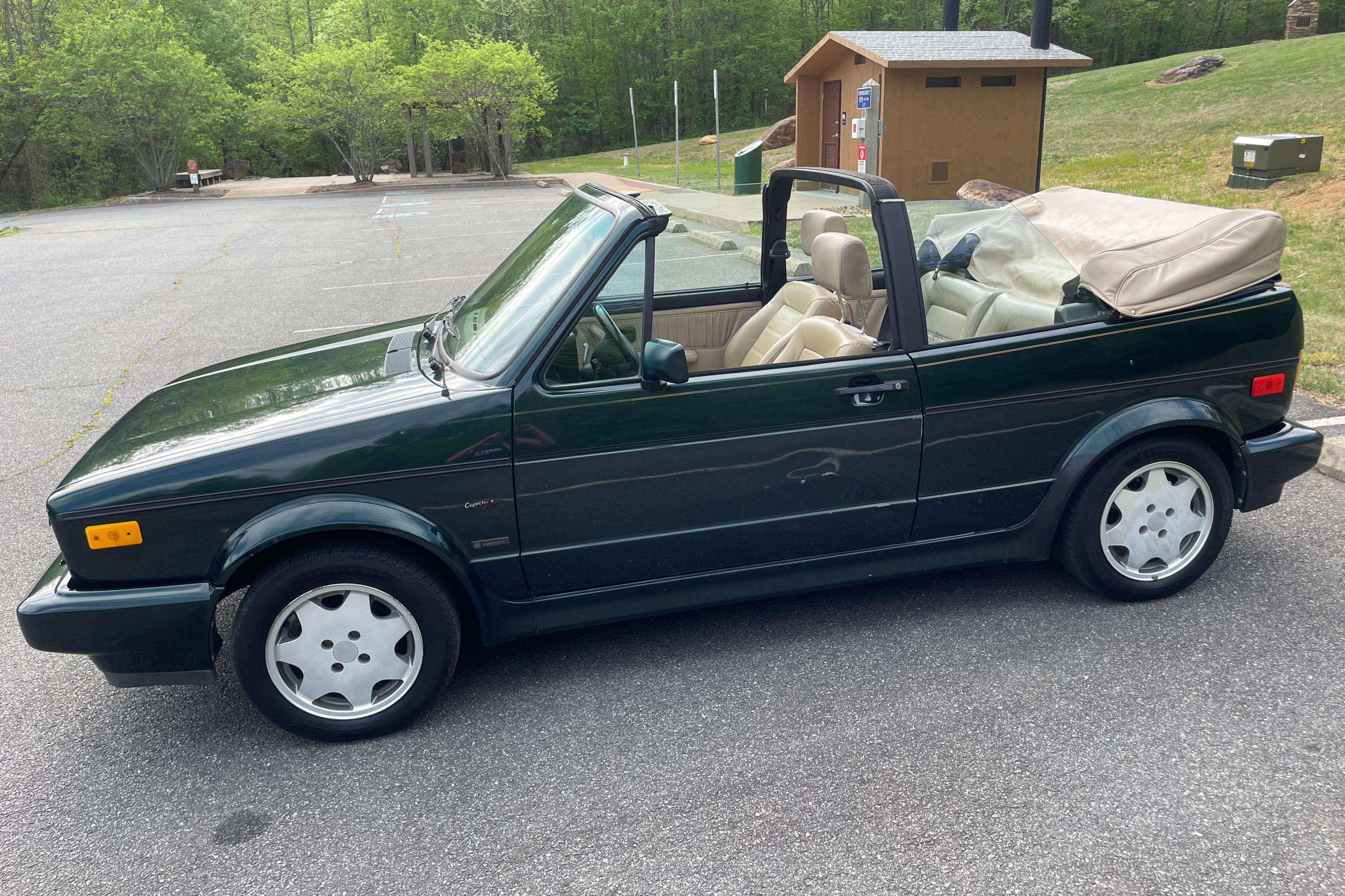 1993 Volkswagen Cabriolet sold at auction for $5,500