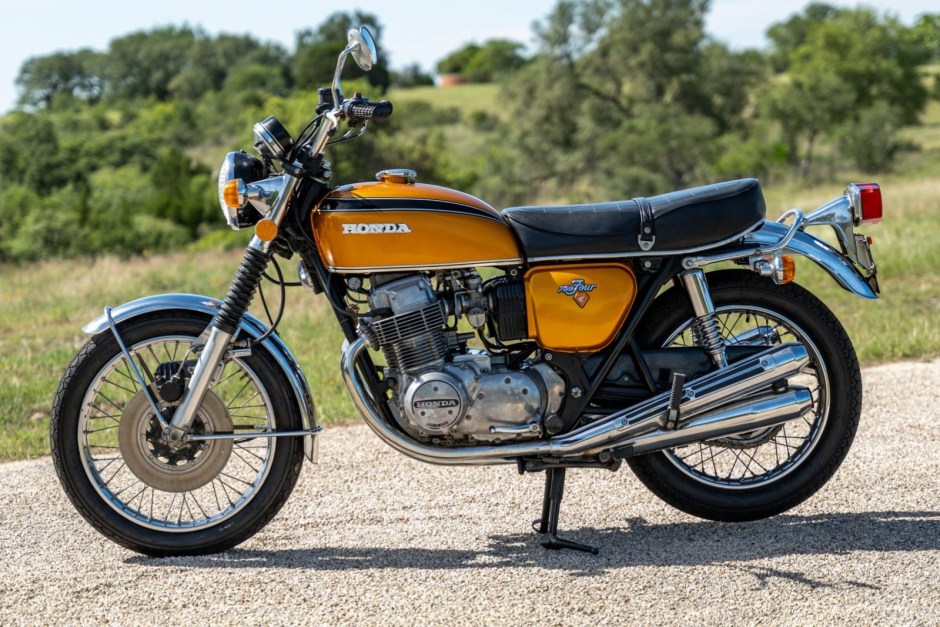 1973 Honda CB750 sold at auction for $9,000