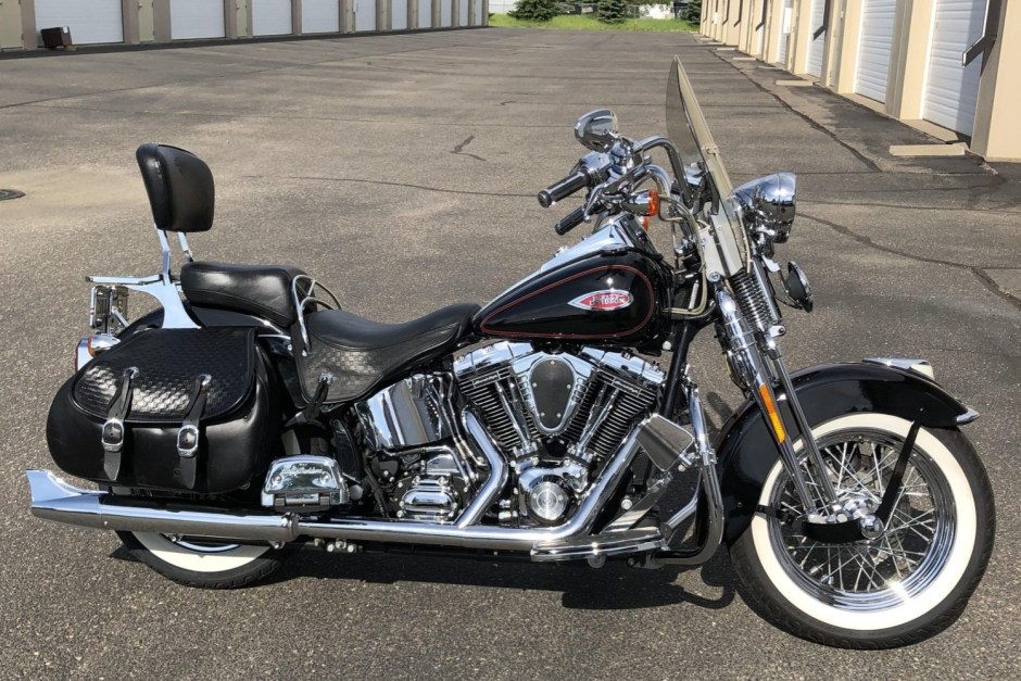 2002 Harley-Davidson Softail sold at auction for $8,100