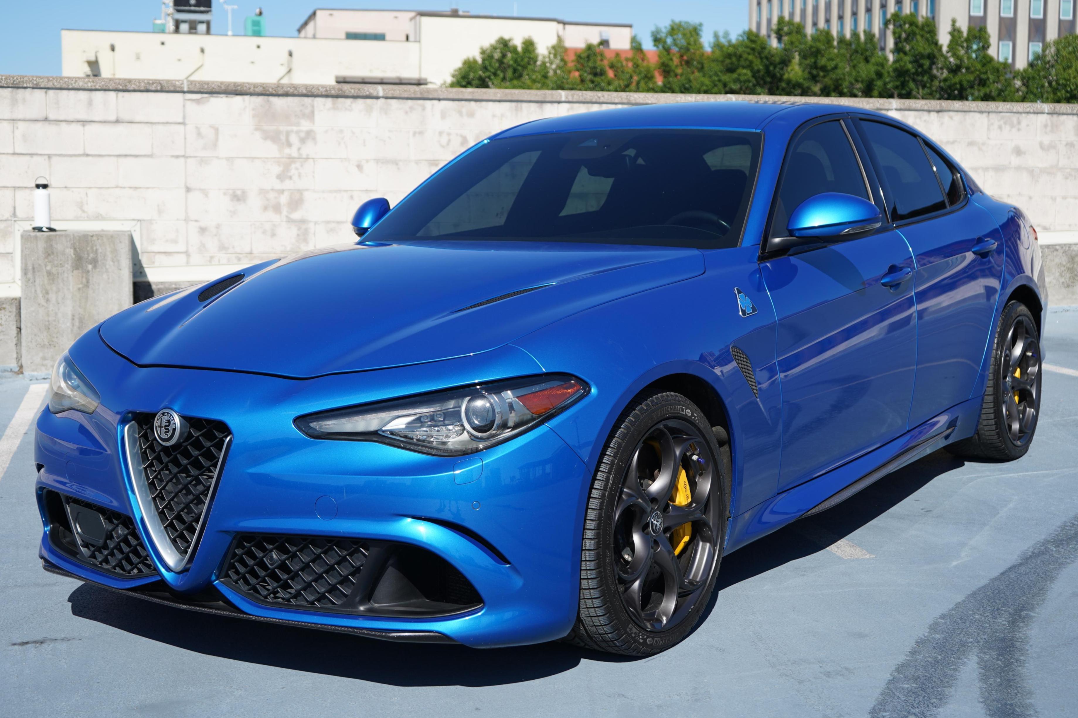 2017 Alfa Romeo Giulia sold at auction for $22,500