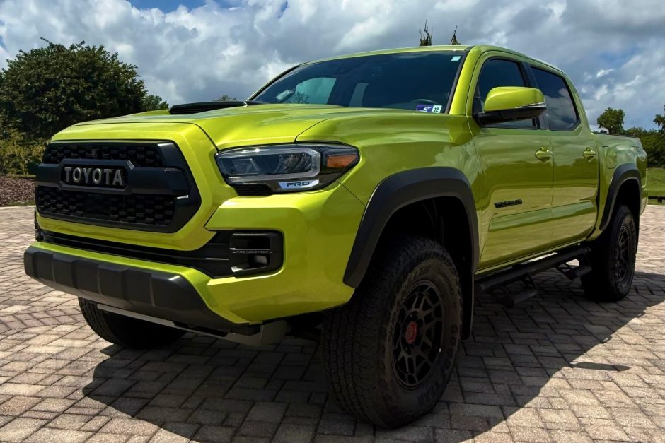 2022 Toyota Tacoma sold at auction for $45,750