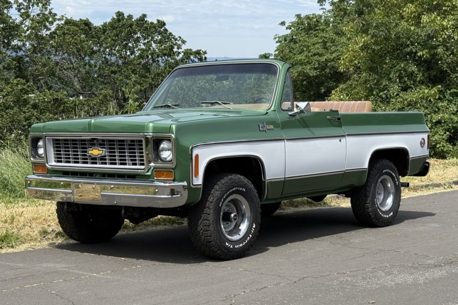 1974 Chevrolet Blazer sold at auction for $52,000