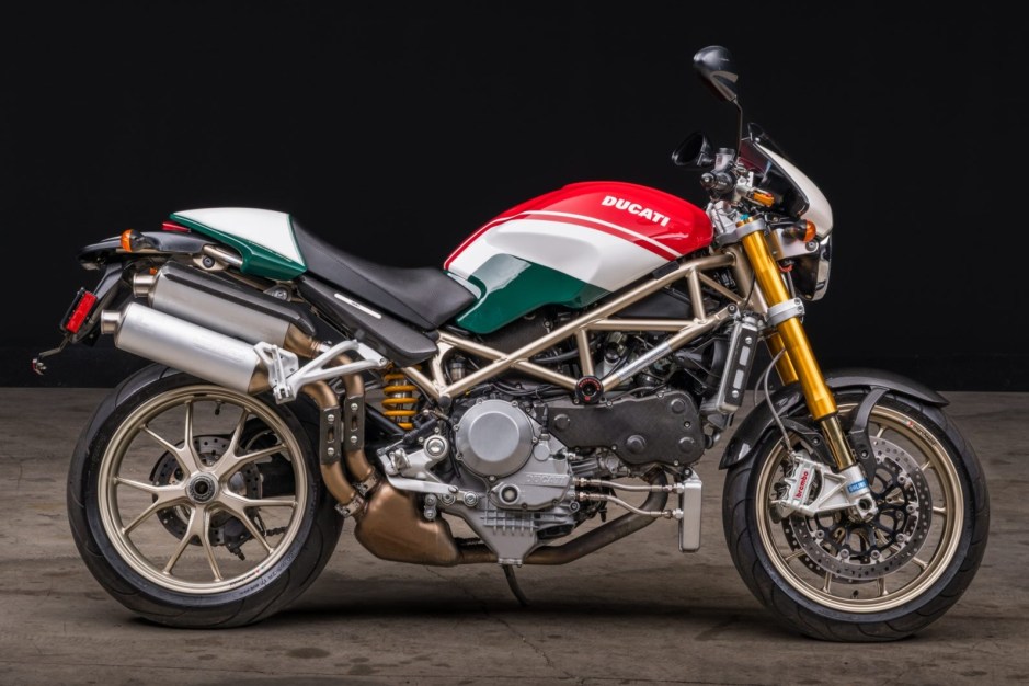 2008 Ducati Monster sold at auction for $22,100