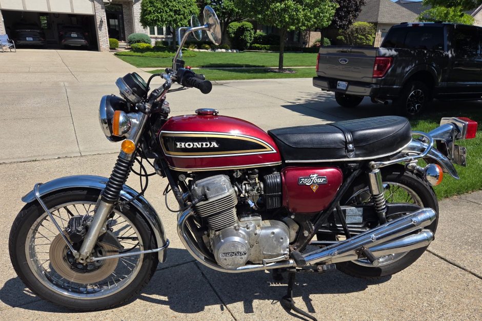 1976 Honda CB750 sold at auction for $4,000