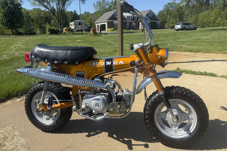 1970 Honda CT70 sold at auction for $4,100