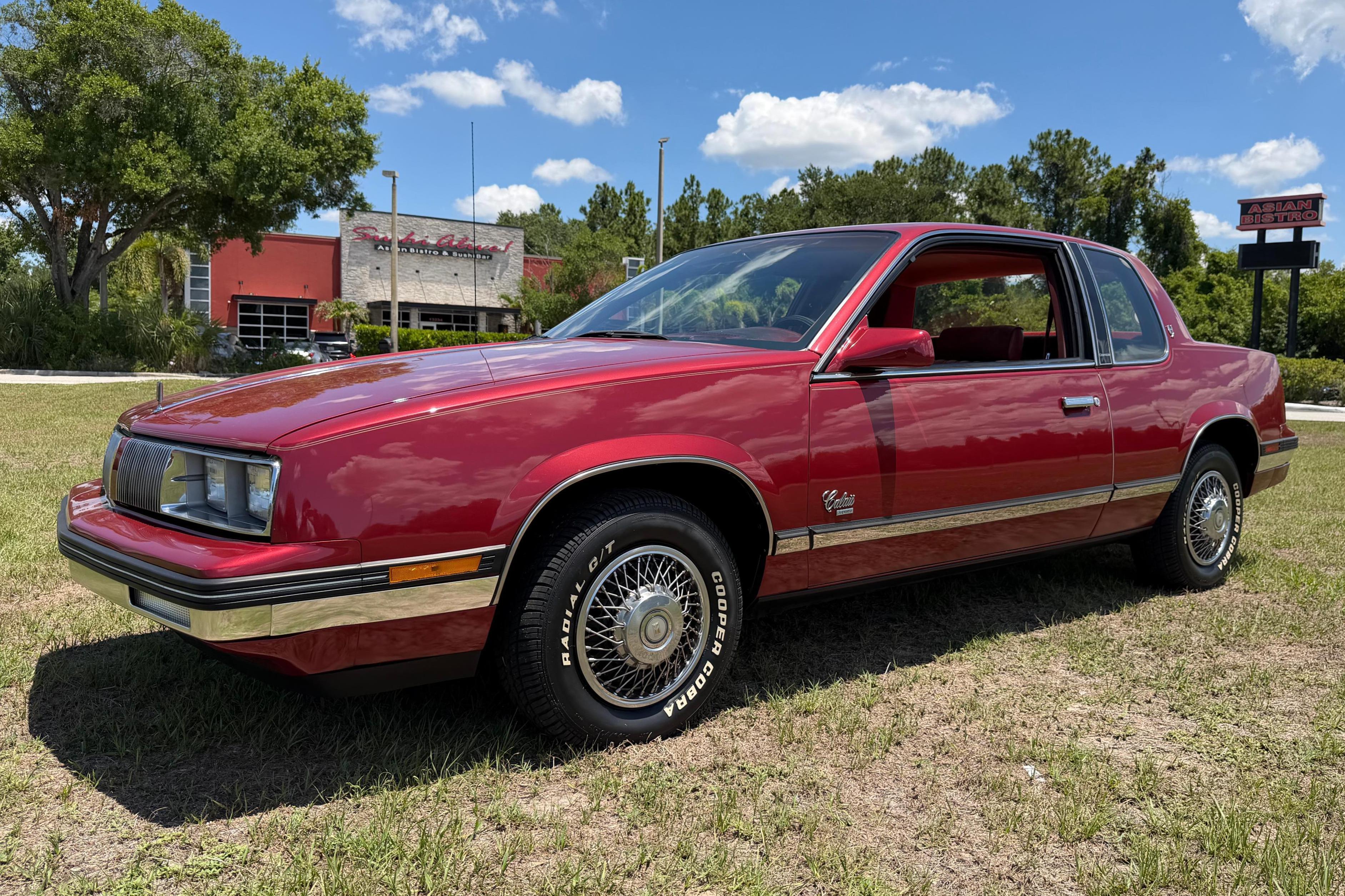 1985 Oldsmobile Cutlass sold at auction for $2,350