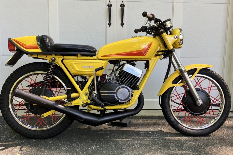 1972 Yamaha RD sold at auction for $2,075